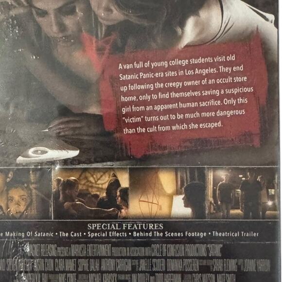 Satanic - They Unleashed the Ultimate Evil 2016 Horror New Sealed - Picture 3 of 3